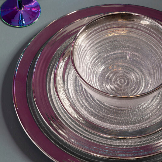 Ida 32Cm Embossed Coupe Charger Plate