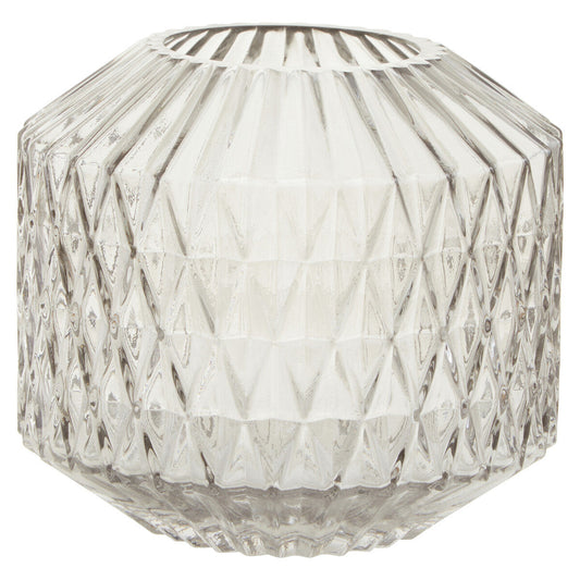 Small Grey Glass Vase | Brice
