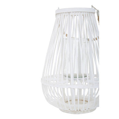 Small White Bamboo Lantern | Lentigo