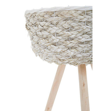 Lentigo Set Of Two White Planters