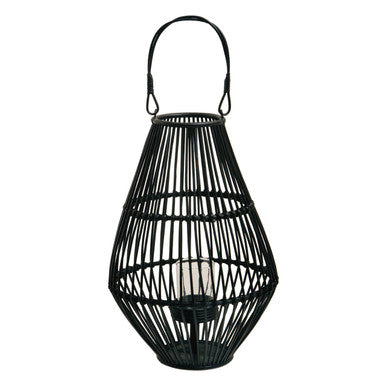 Mataram Black Lantern With Hoop Handle