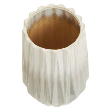 Azul Small Grey and White Ceramic Vase