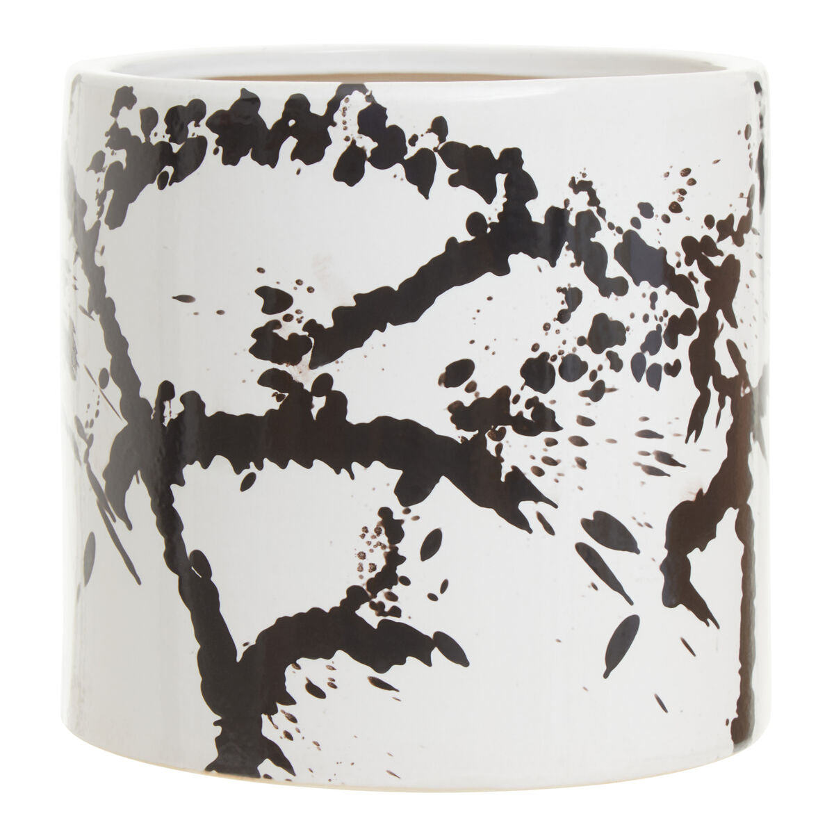 Sorrell Black And White Large Planter