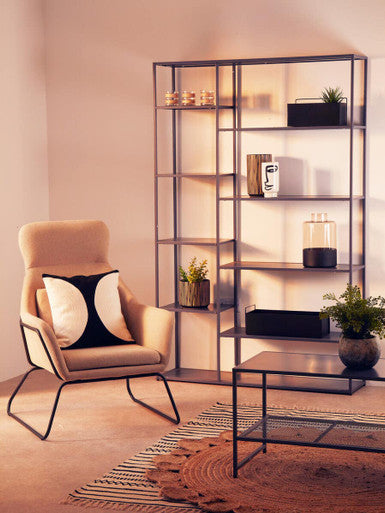 Asher Small Black Wall Plant Box