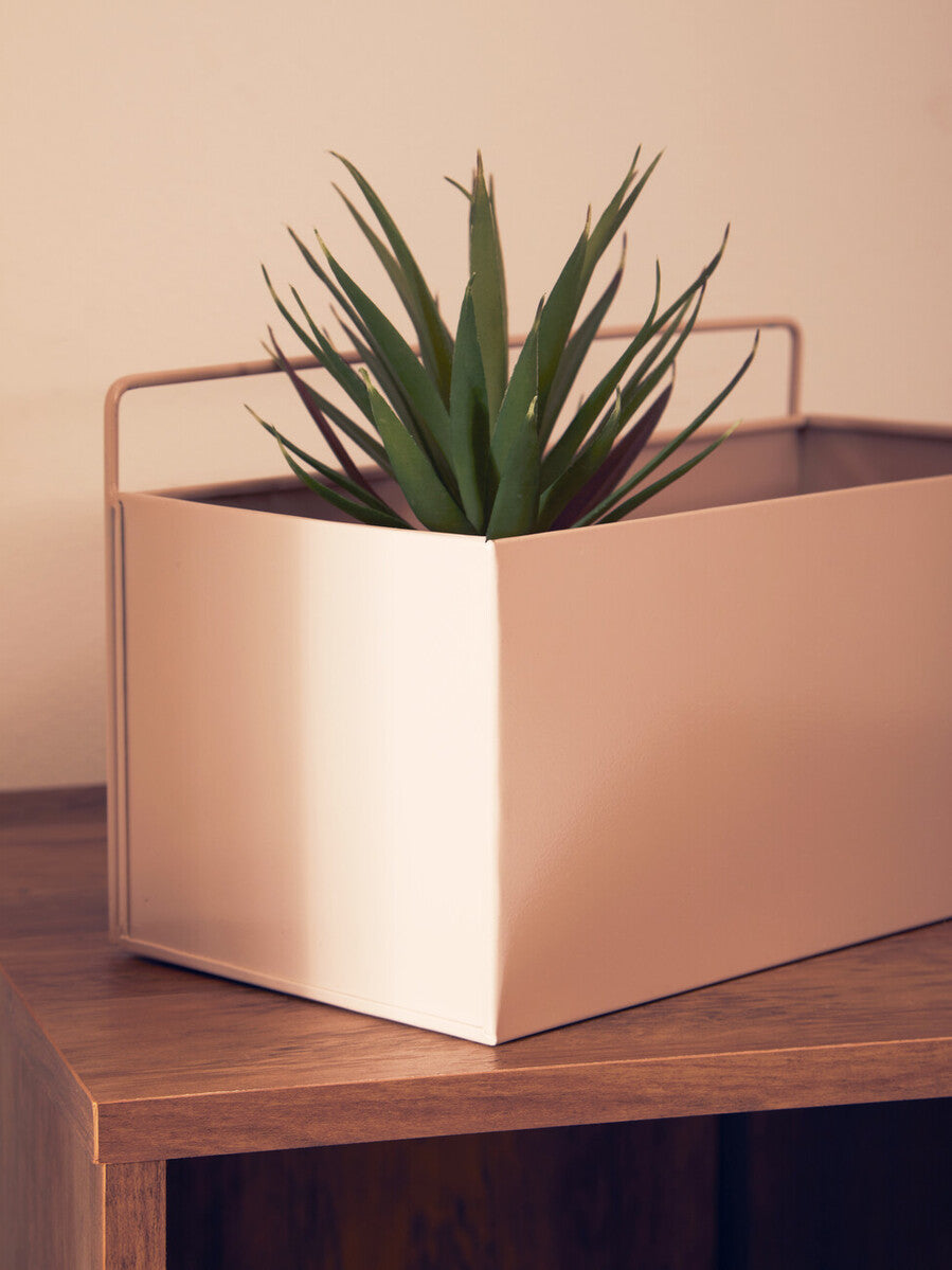 Asher Small Natural Wall Plant Box