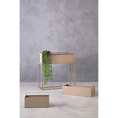 Asher Floor Standing Natural Plant Box