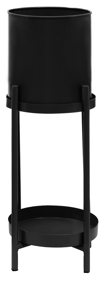 Asher Two Tier Black Plant Stand