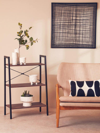 Fara White Small Planter