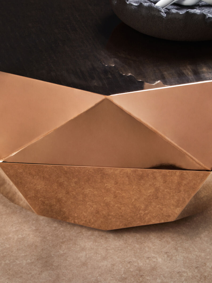 Broc Black Textured Bowl
