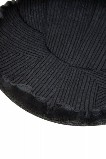 Broc Black Textured Bowl