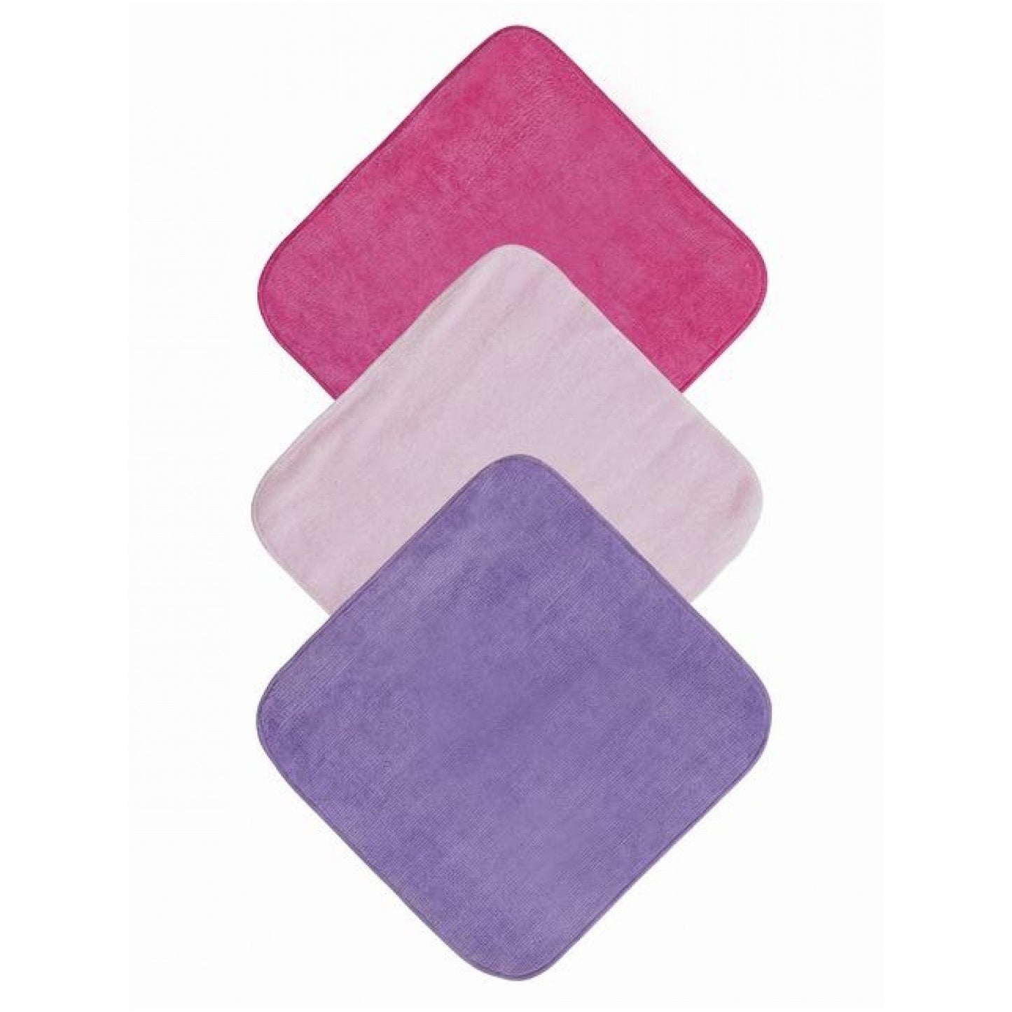 Mum 2 Mum Cotton Facewashers / Reusable Wipes - 6 Pack - PINKS