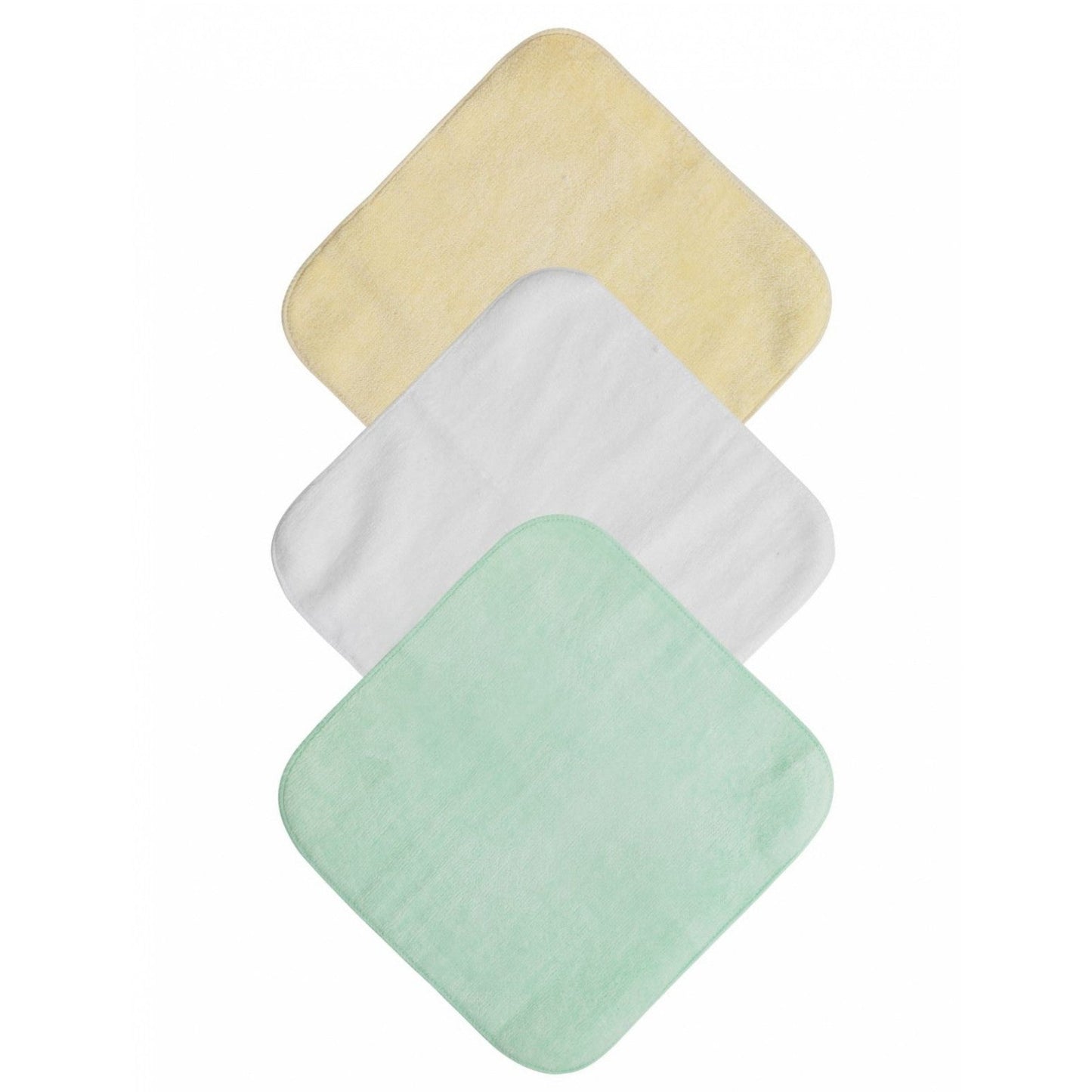 Mum 2 Mum Cotton Facewashers / Reusable Wipes - 6 Pack - PASTELS