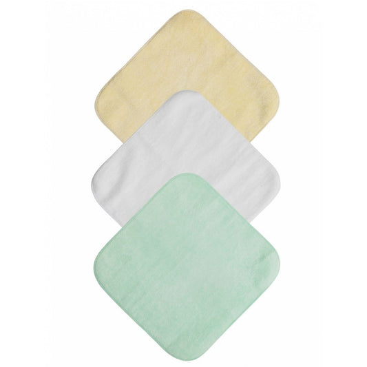 Mum 2 Mum Cotton Facewashers / Reusable Wipes - 6 Pack - PASTELS
