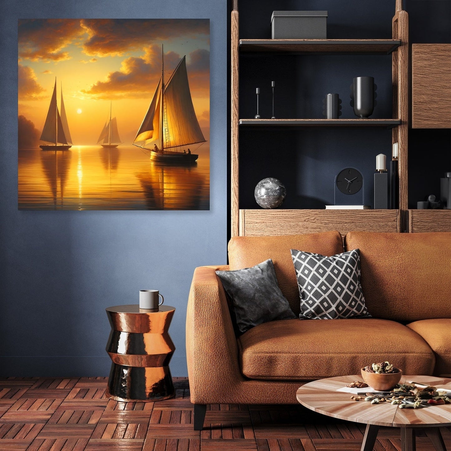 Lakeside Twilight Canvas