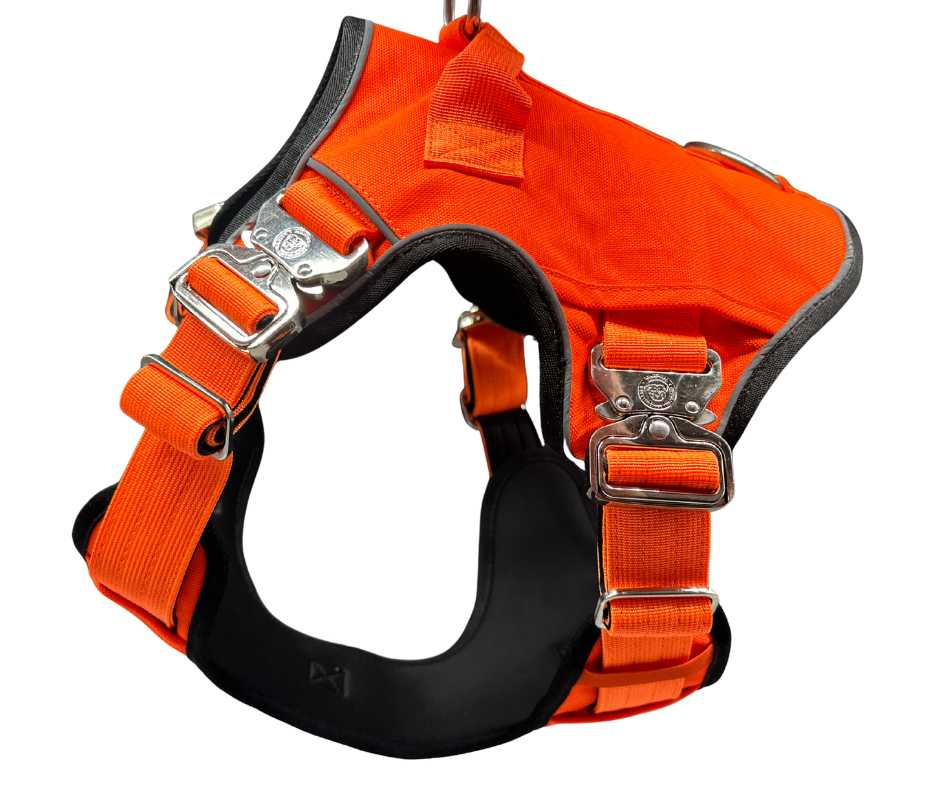 The No Pull Ultimate BTactical™ Harness | Citrus Orange