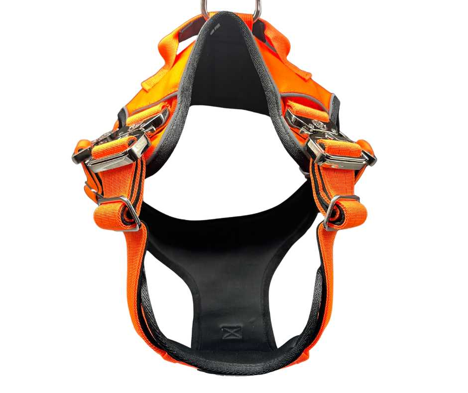 The No Pull Ultimate BTactical™ Harness | Citrus Orange
