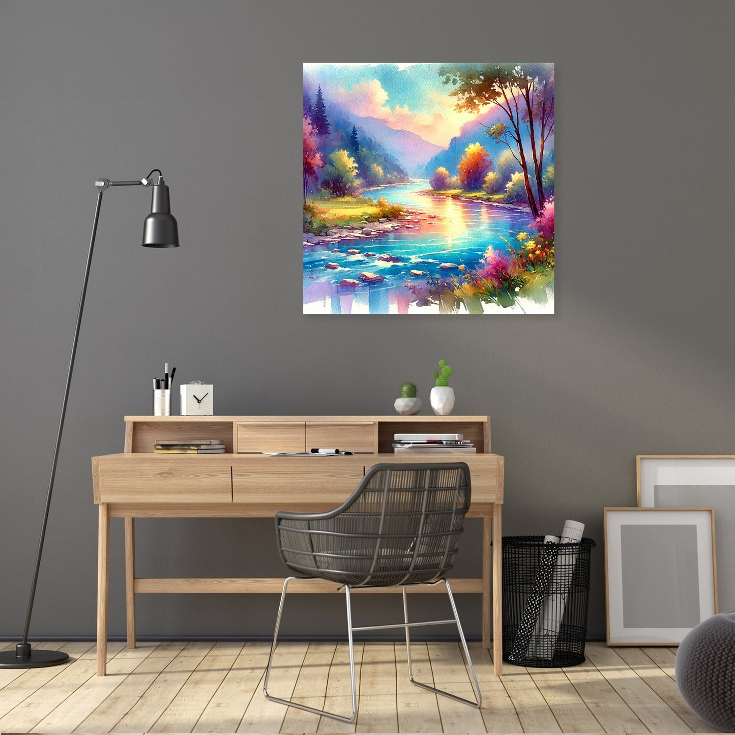 Magical River Canvas
