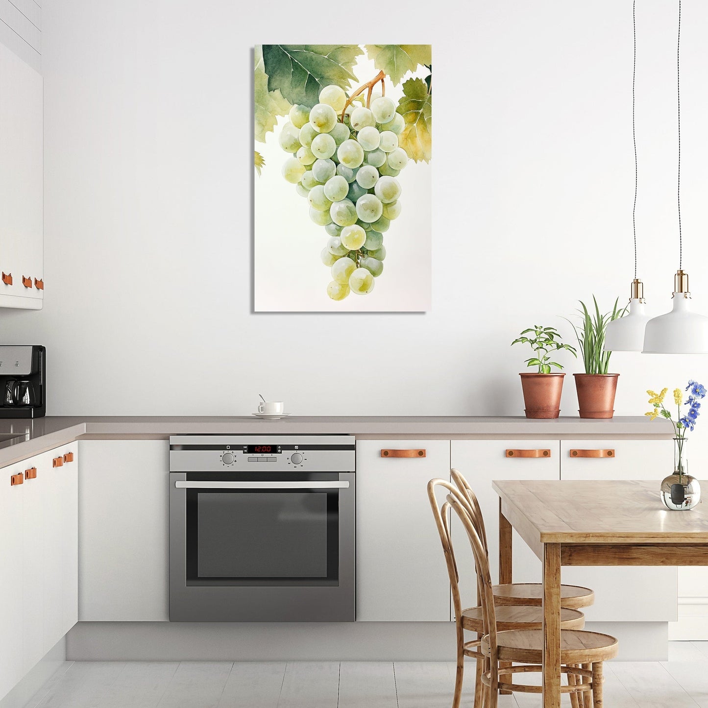 Vintage Vineyard Canvas