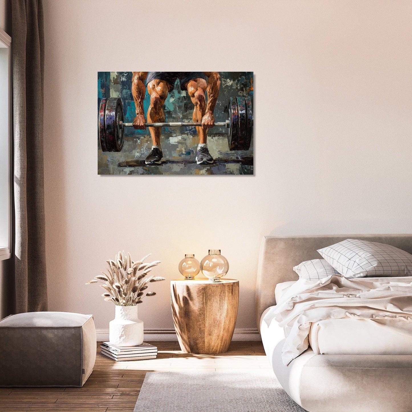 Barbell Focus Canvas