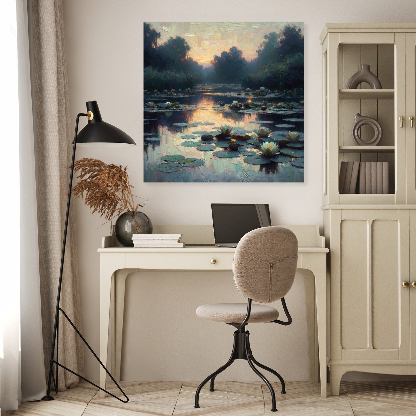Evening Lilies Canvas