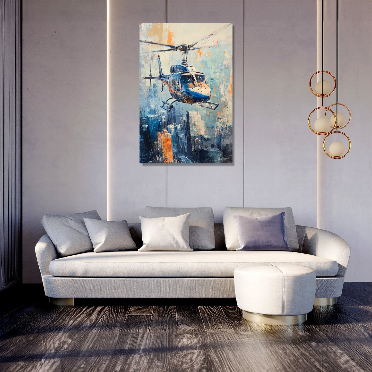 Aerial Serenade Canvas