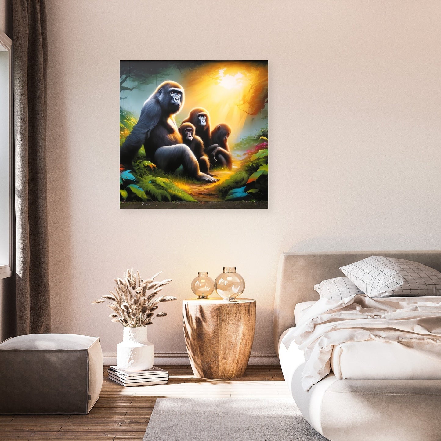 Majestic Ape Sanctuary Canvas
