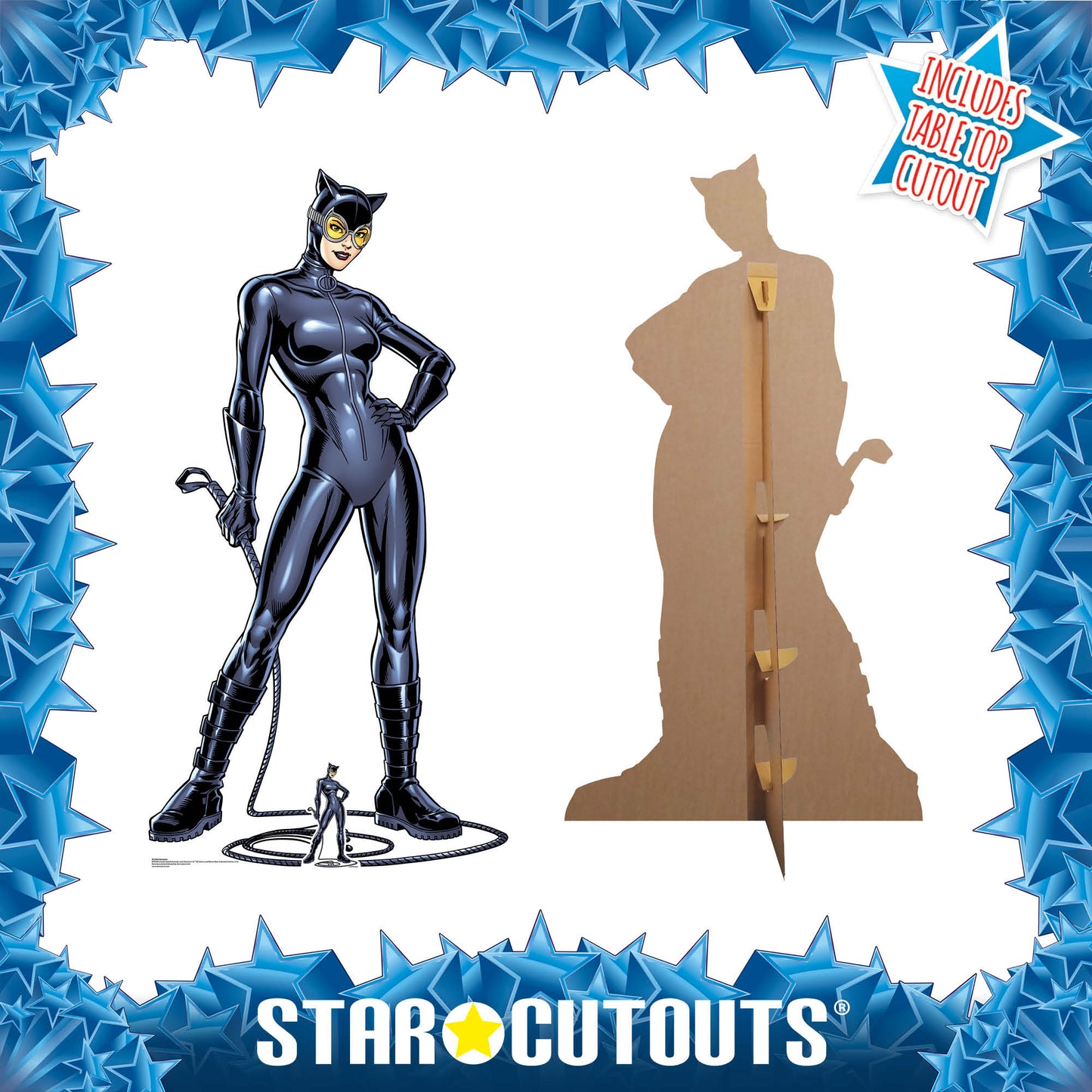 SC1456 Catwoman with Whip Cardboard Cut Out Height 179cm
