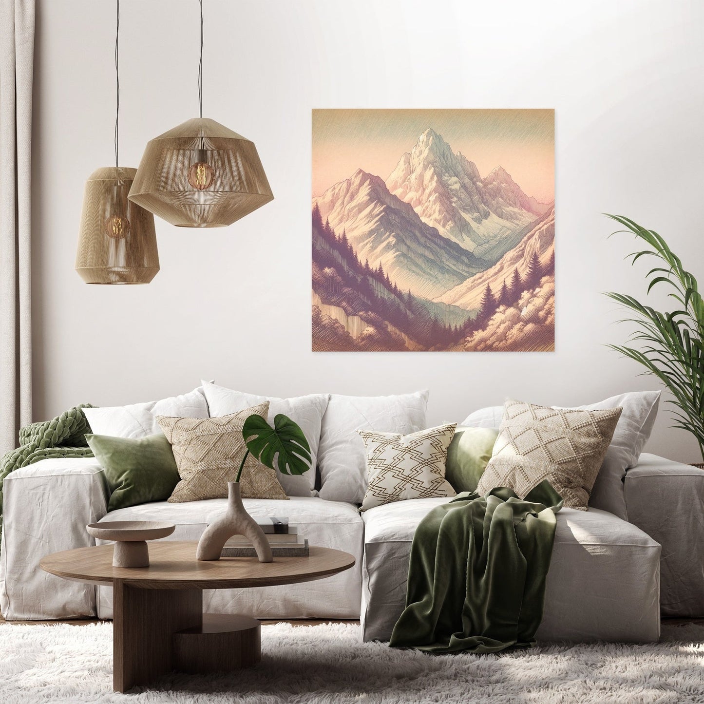 Triglav Dawn Canvas