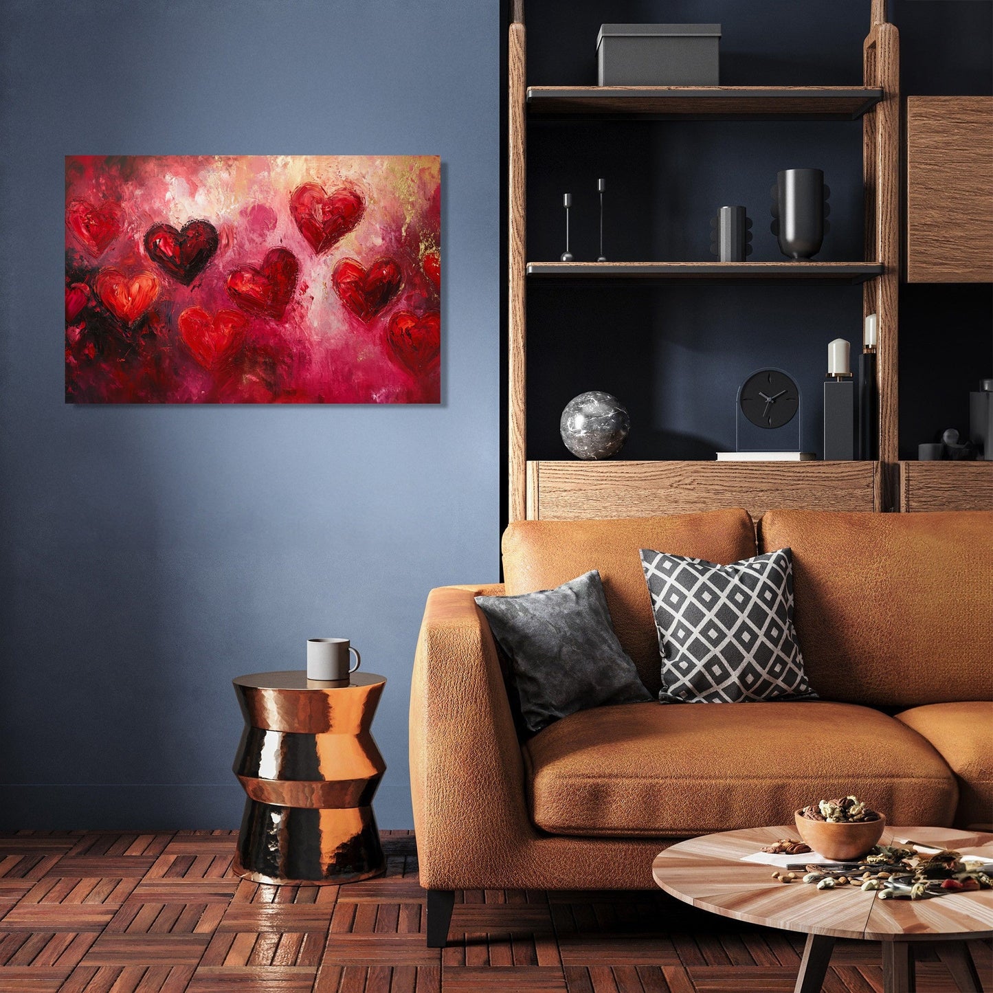 Radiant Heart Canvas
