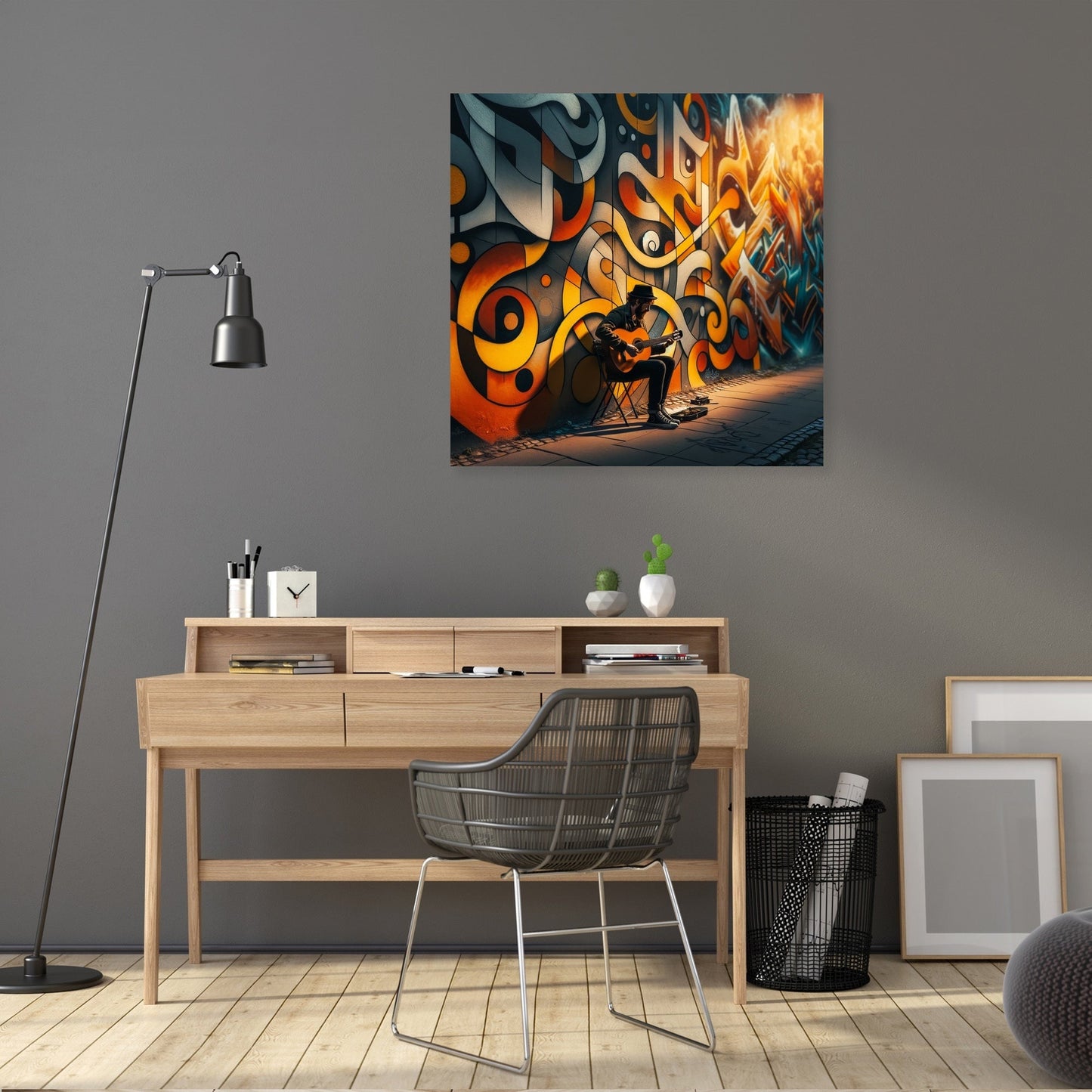 Melody of the Streets Canvas
