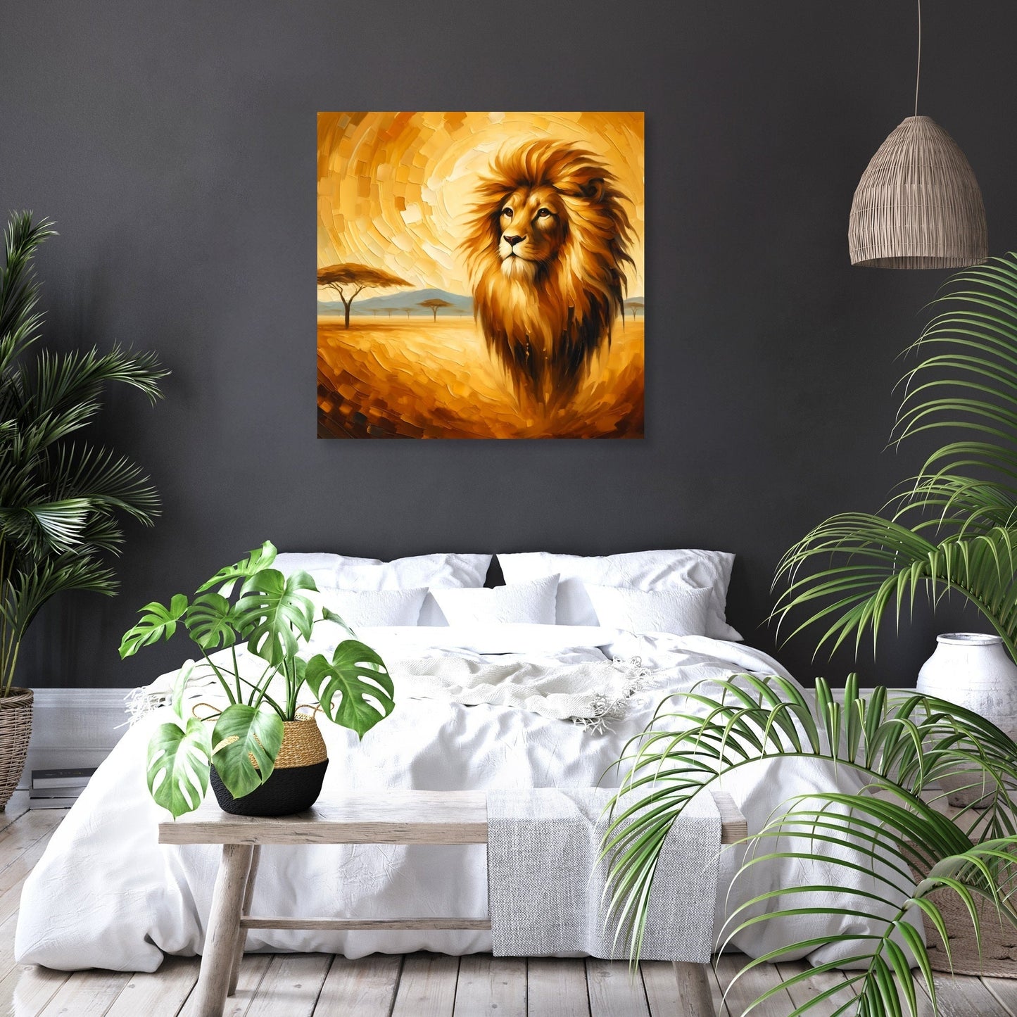 Serene Savannah King Canvas
