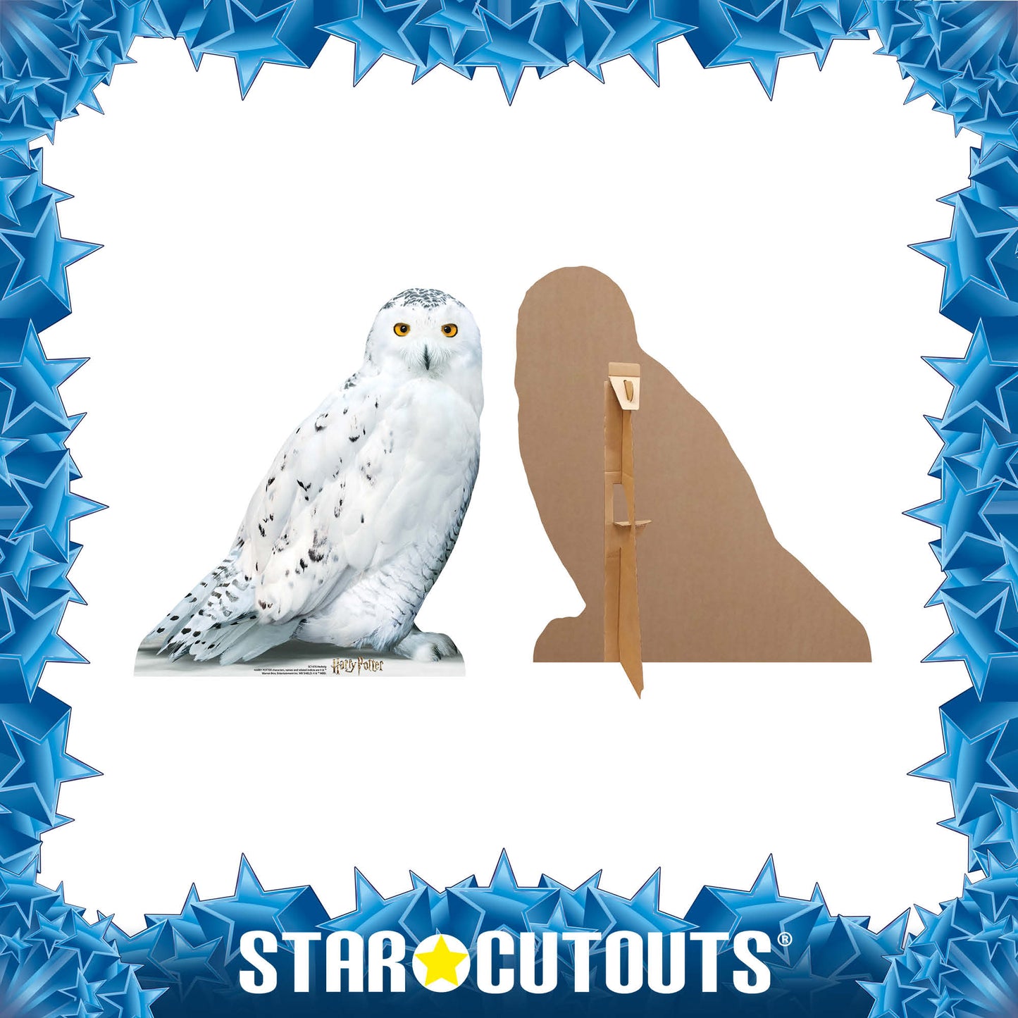SC1476 Hedwig Star Mini Harry Potter Cardboard Cut Out Height 74cm