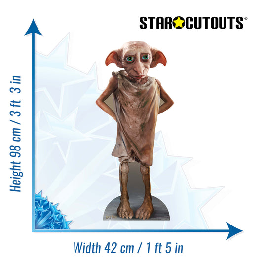SC1483 Dobby - Star Mini Harry Potter Character Cardboard Cutout Height 98cm