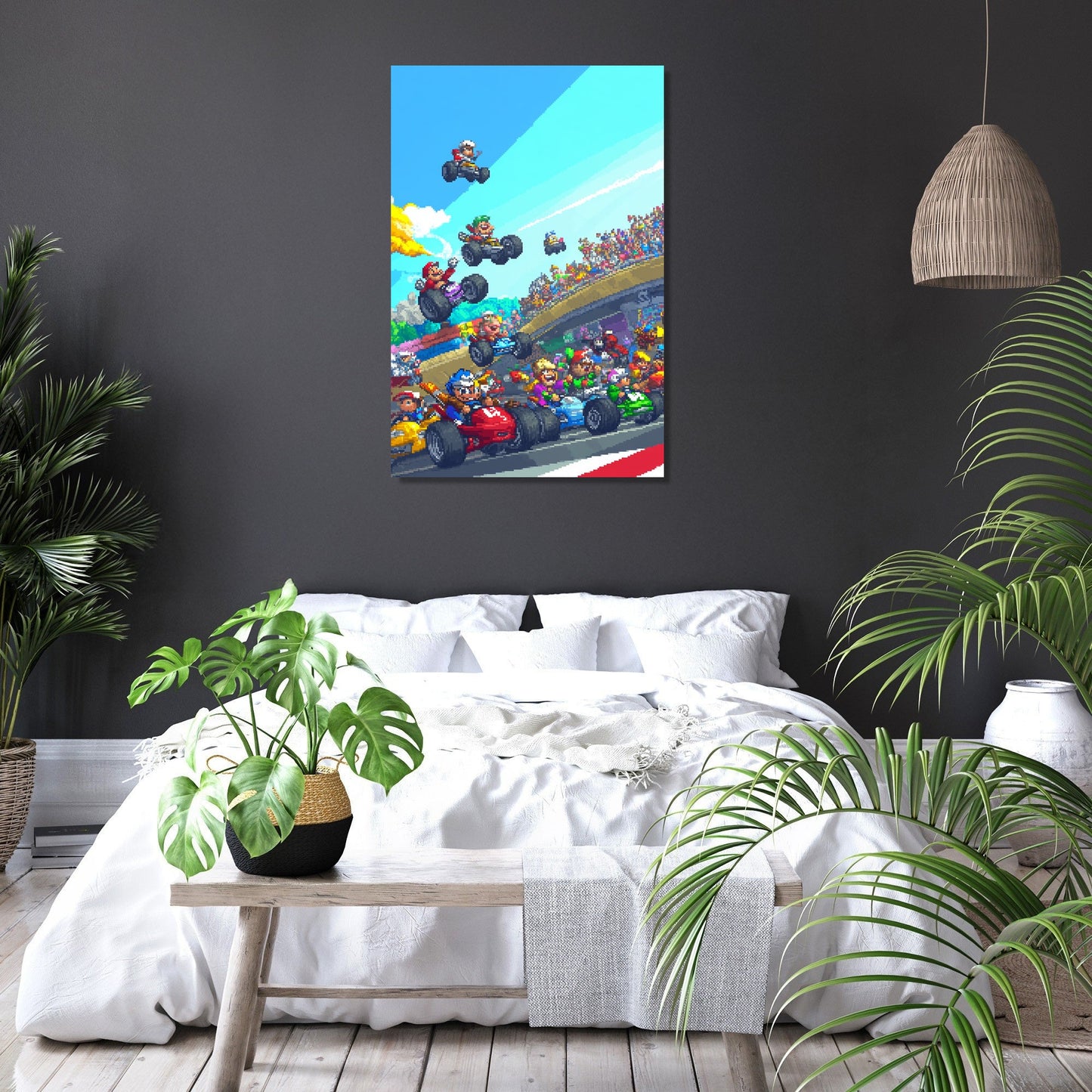 Turbo Kart Racing Canvas