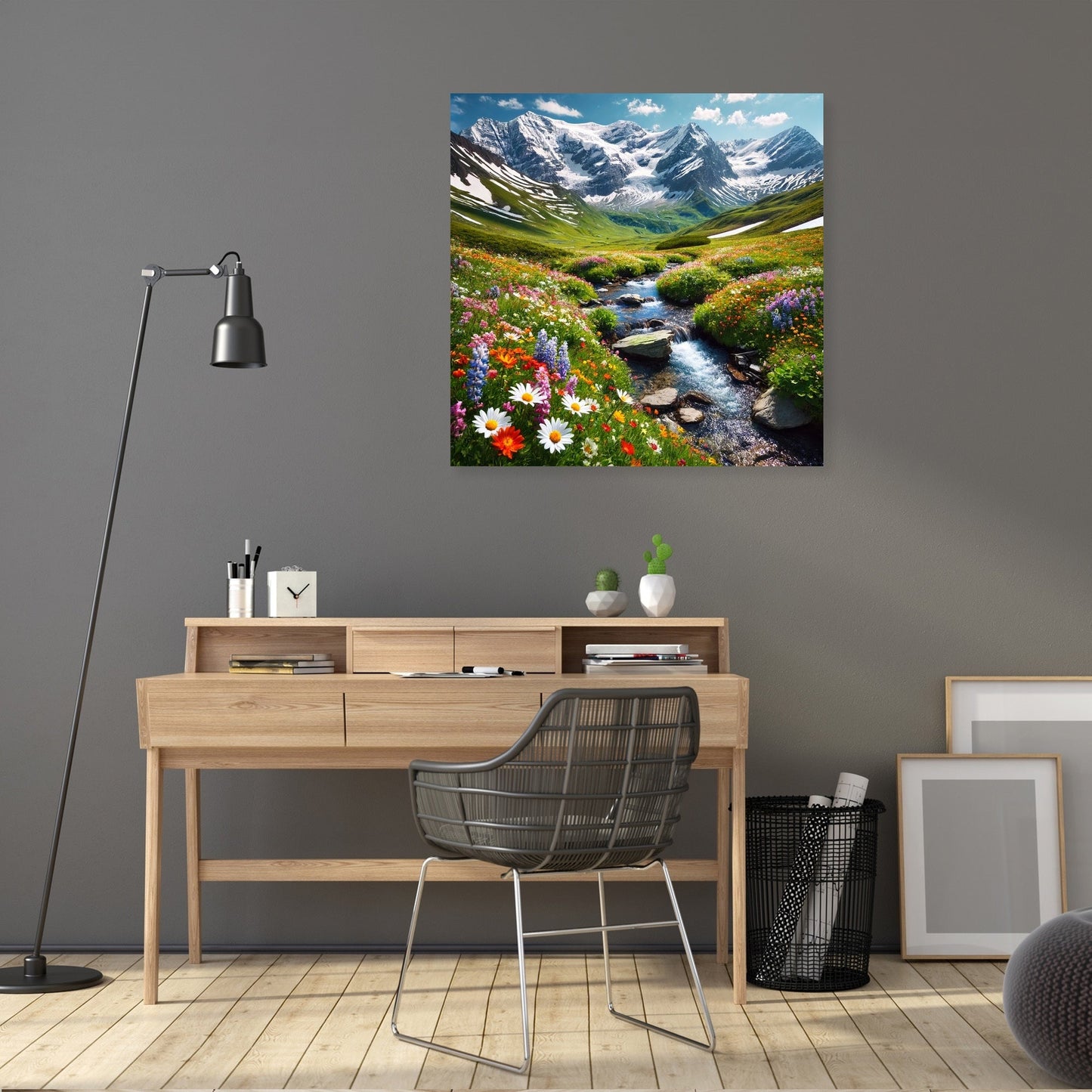Alpine Bloom Canvas