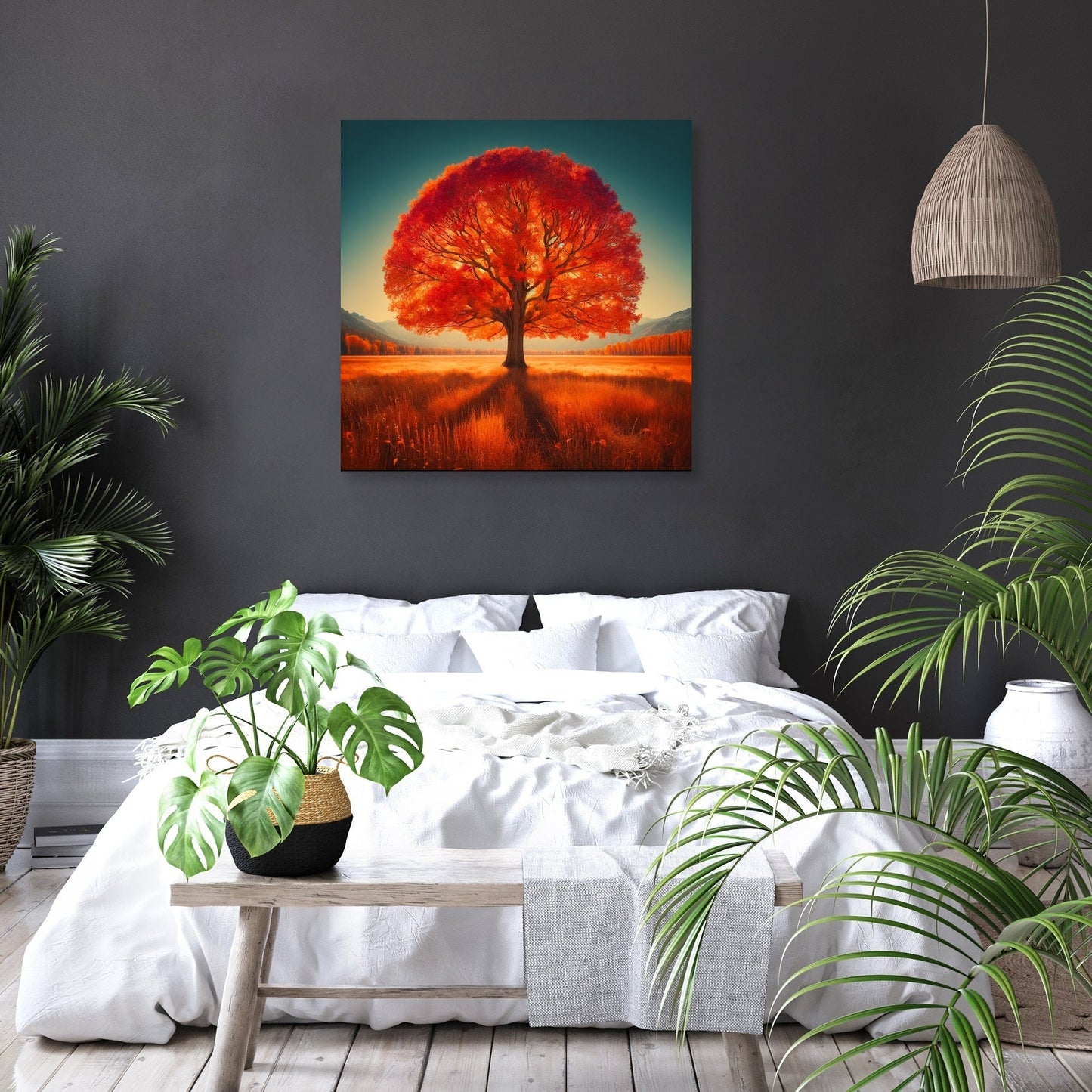 Autumn Solitude Canvas