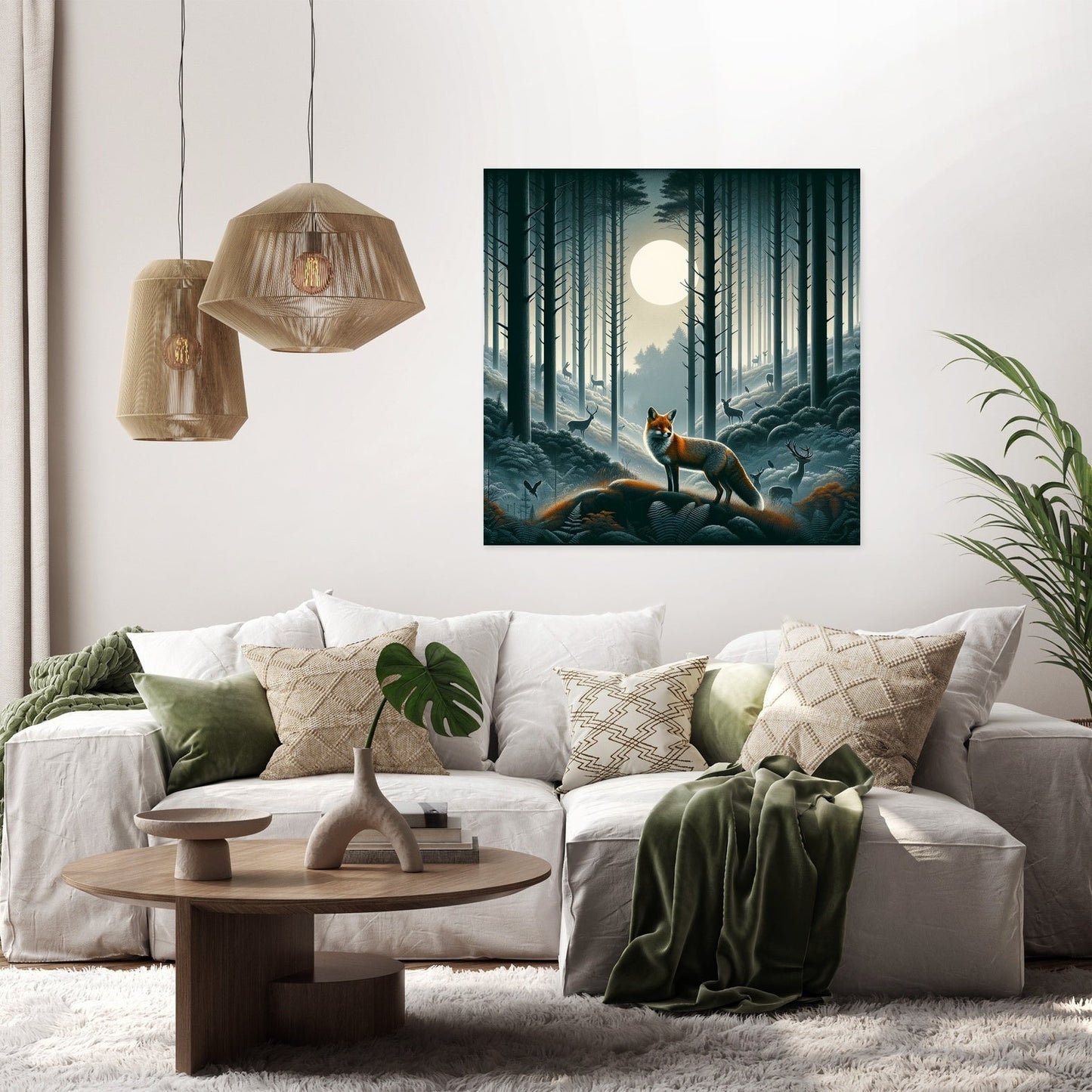 Mystique Forest Canvas