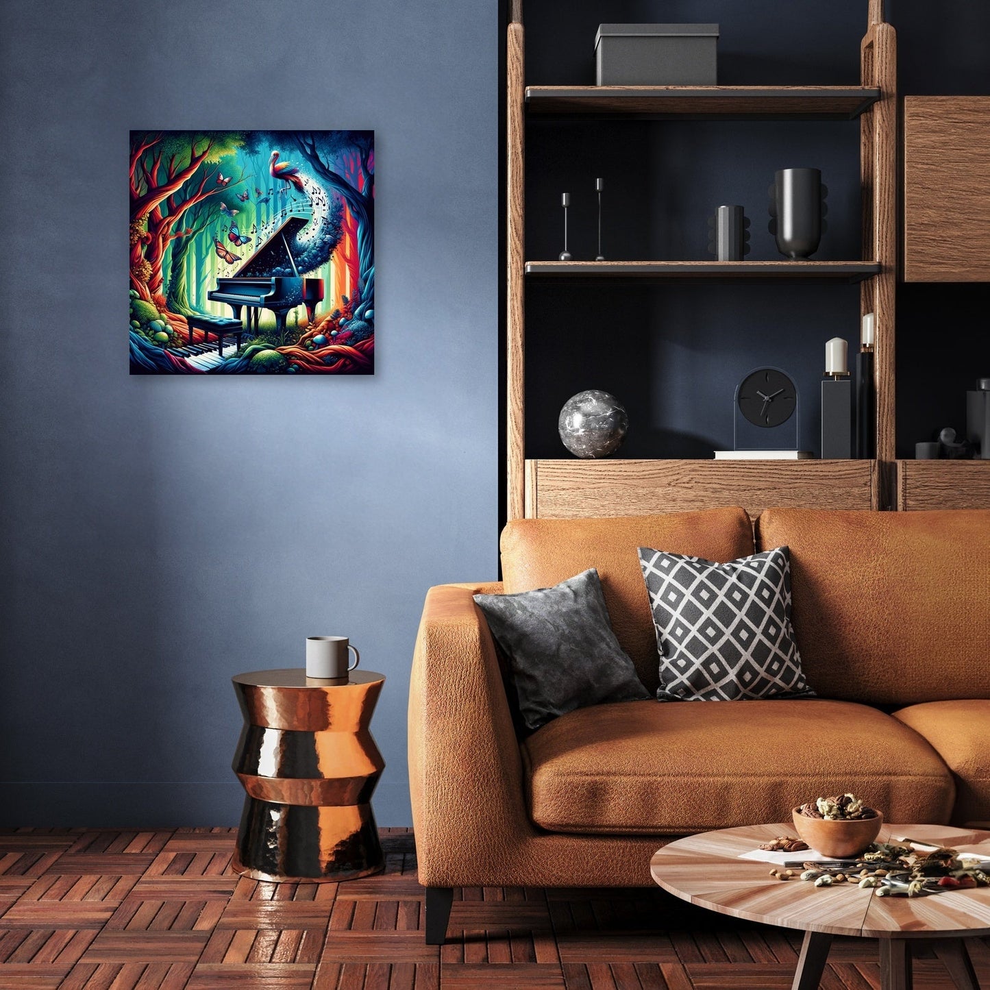 Melodic Forest Rhapsody Canvas