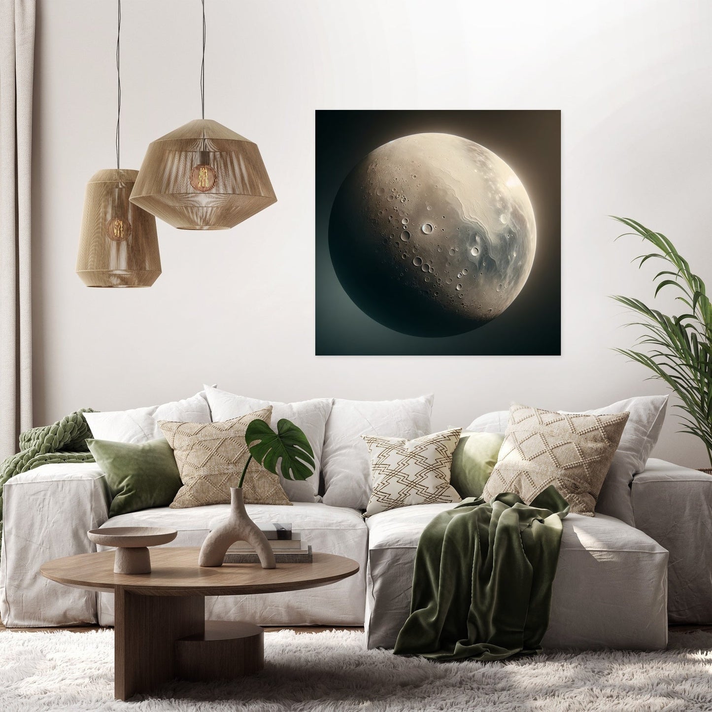 Mercury's Silent Majesty Canvas