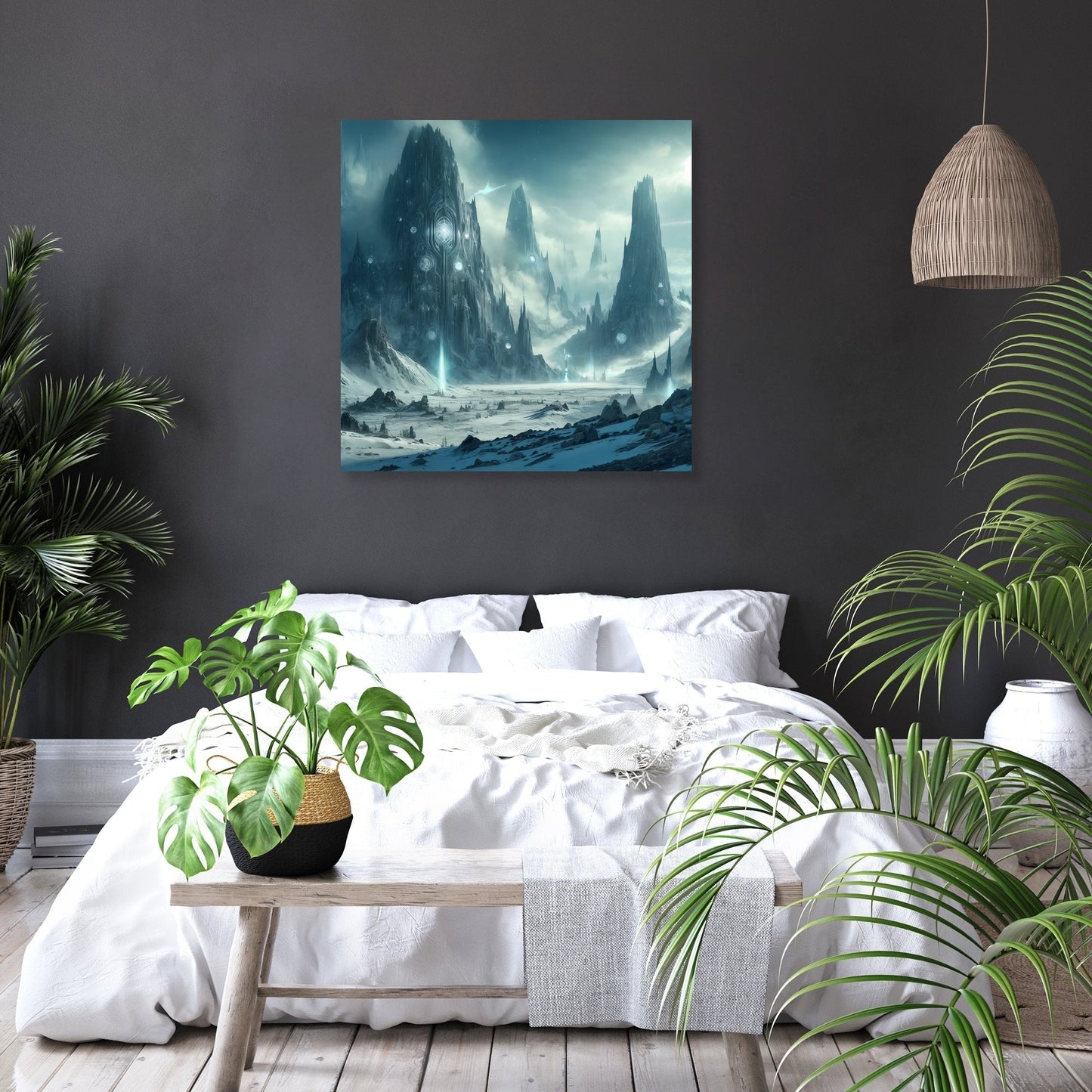 At the Mountains of Madness Canvas