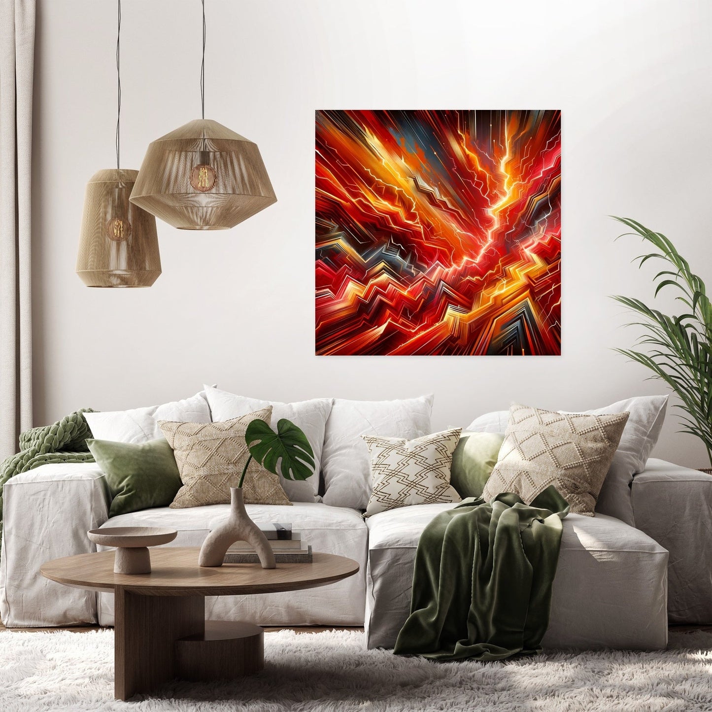 Excitement Sparked Canvas