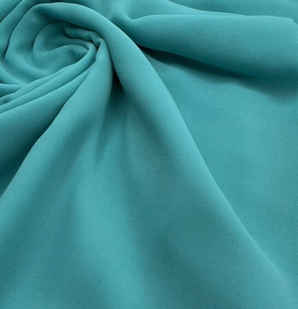 15 COLOURS - Premium Plain Dyed Chiffon Fine Soft Sheer Dress Fabric
