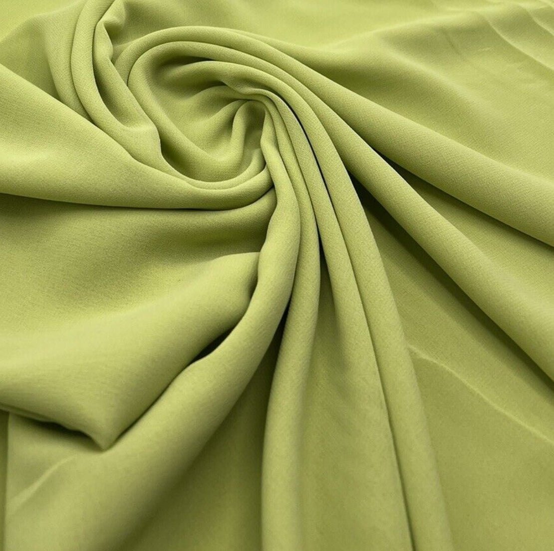 15 COLOURS - Premium Plain Dyed Chiffon Fine Soft Sheer Dress Fabric
