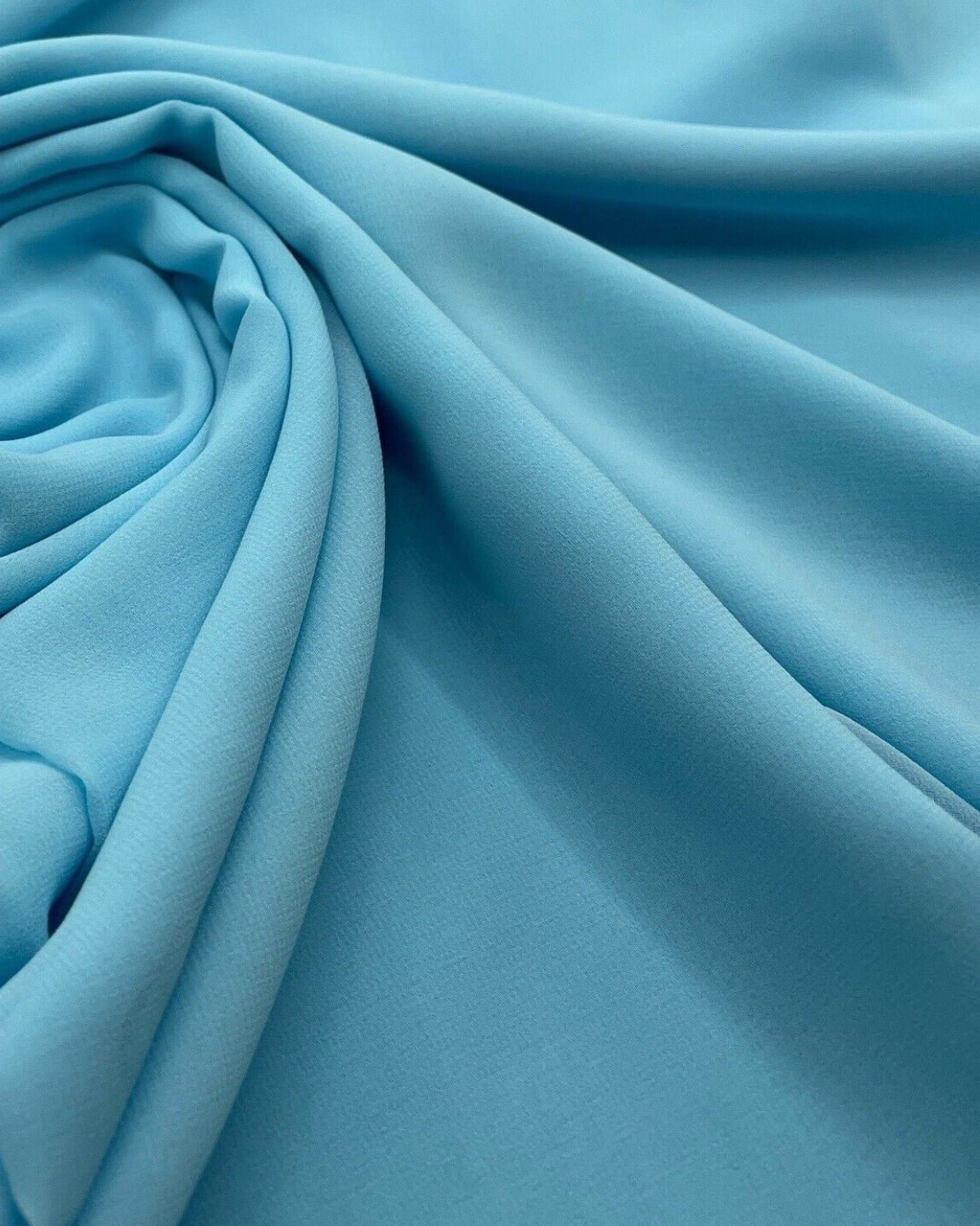 15 COLOURS - Premium Plain Dyed Chiffon Fine Soft Sheer Dress Fabric