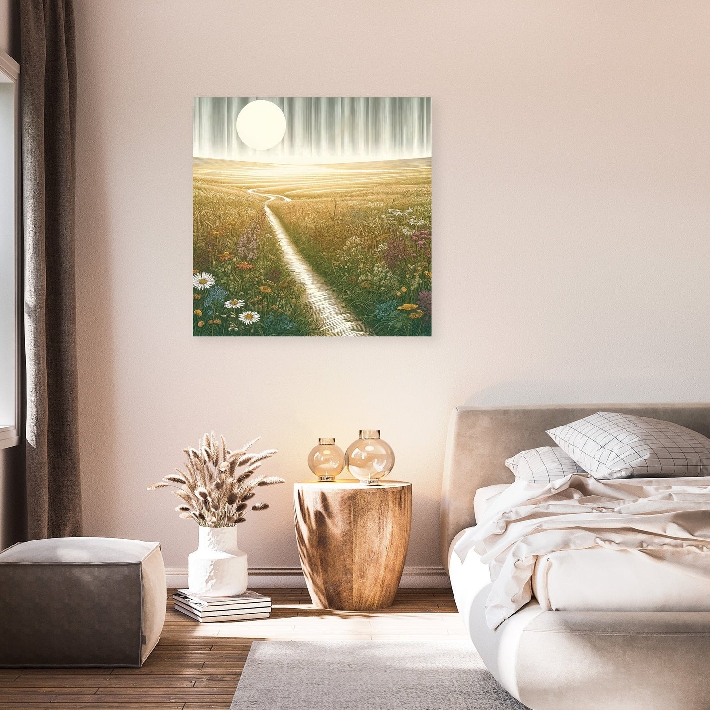 Noon in the Meadow Canvas