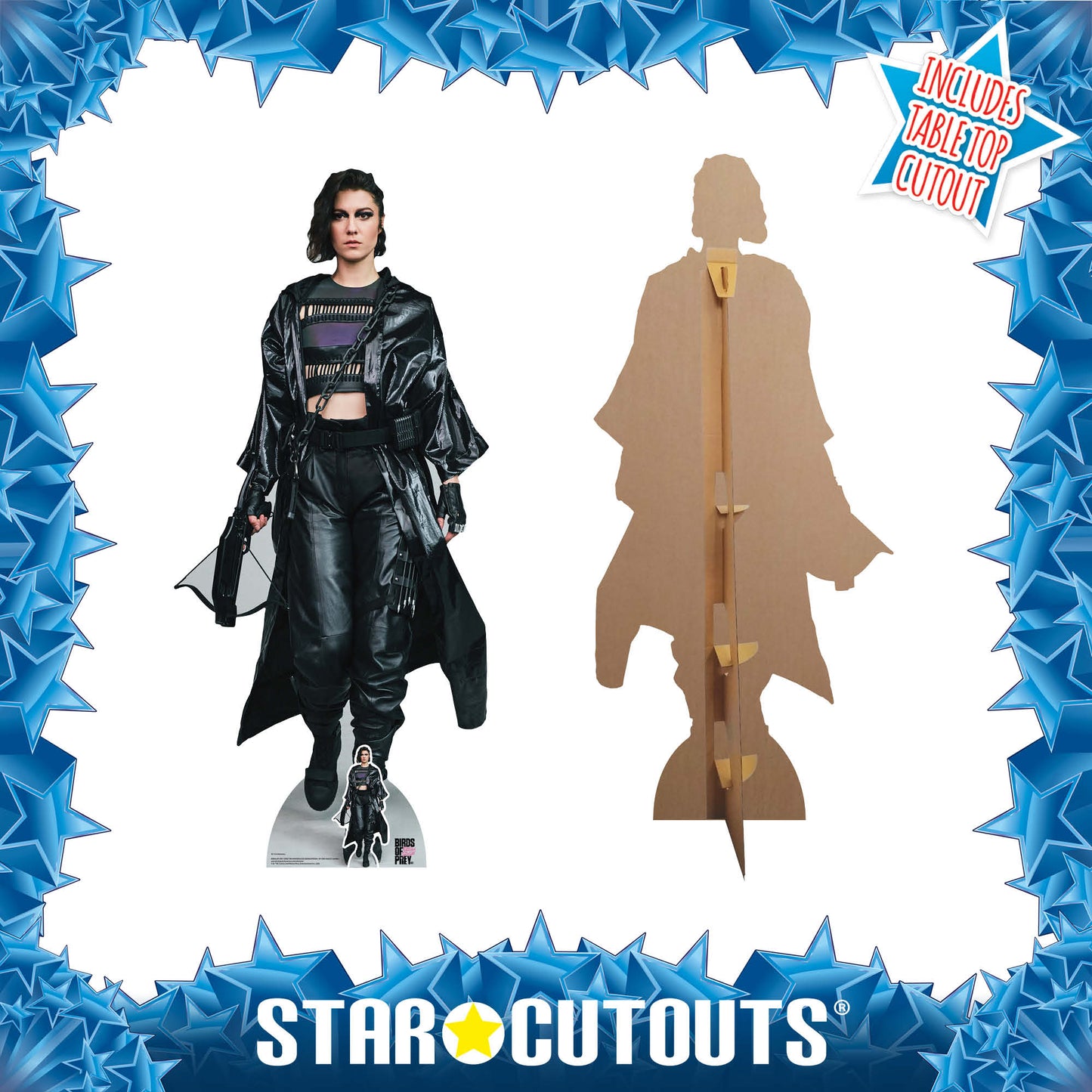 SC1512 Huntress Birds of Prey Mary Elizabeth Winstead Cardboard Cut Out Height 174cm