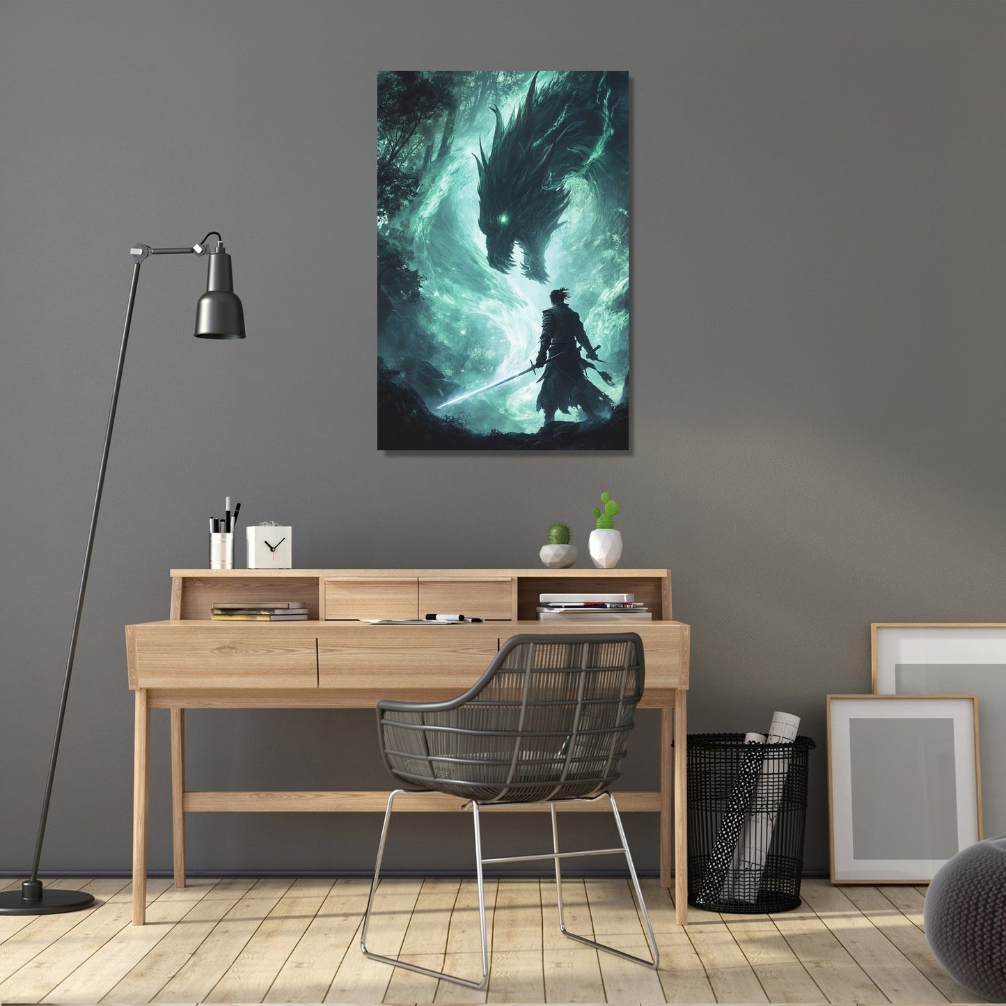 Mystic Duel Forest Canvas