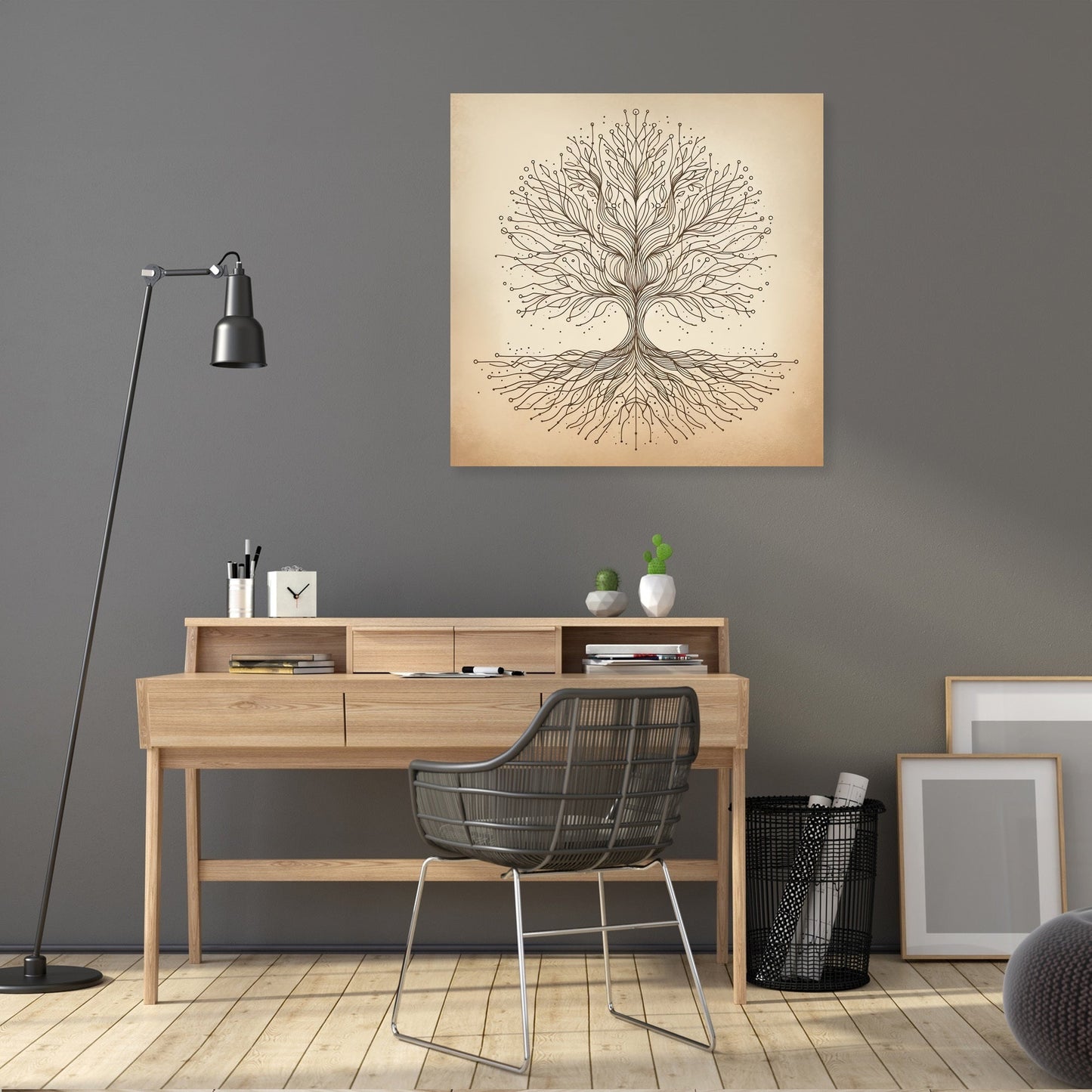 Interwoven Life Canvas