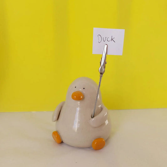 Jemima with the Reminder - Helpful Note Holder Duck