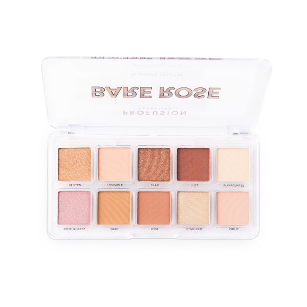 BARE ROSE | 10 SHADE PALETTE